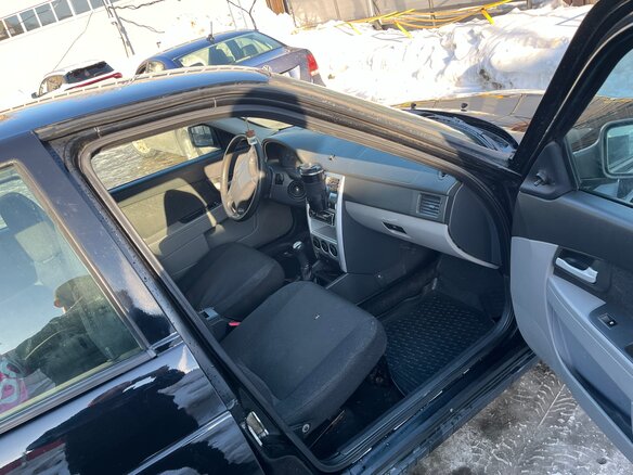 2012 Lada (ВАЗ) Priora I, чёрный, 277000 рублей - вид 7