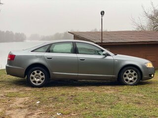 2007 Audi A6 III (C6), серебристый, 850000 рублей, вид 3