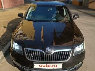 2014 Skoda Superb DSG II Рестайлинг, коричневый, 1000000 рублей, вид 2