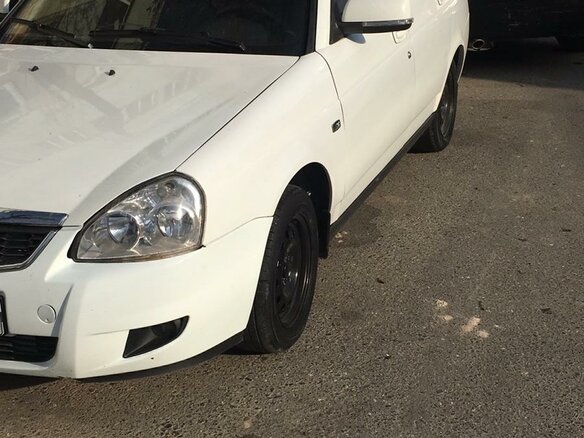 2012 Lada (ВАЗ) Priora I, белый, 435000 рублей - вид 3