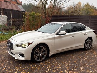 2017 Infiniti Q50 I Рестайлинг, белый, 2800000 рублей, вид 1