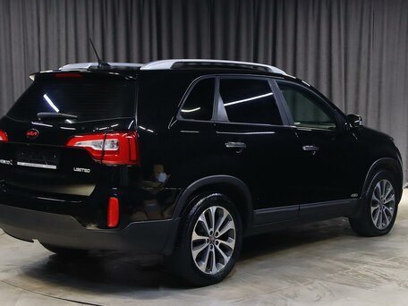 2013 Kia Sorento II Рестайлинг, чёрный, 1399000 рублей, вид 2