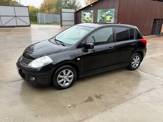 2008 Nissan Tiida I, чёрный, 630000 рублей, вид 1