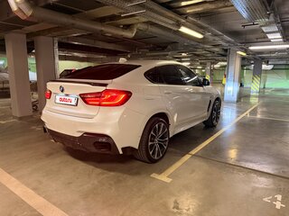 2017 BMW X6 40d II (F16), белый, 4250000 рублей, вид 5