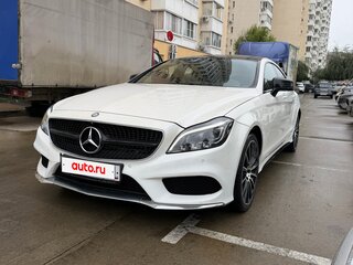 2015 Mercedes-Benz CLS 350 BlueTEC II (C218) Рестайлинг, белый, 2550000 рублей, вид 1