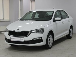 2022 Skoda Rapid II, белый, 1749900 рублей, вид 3
