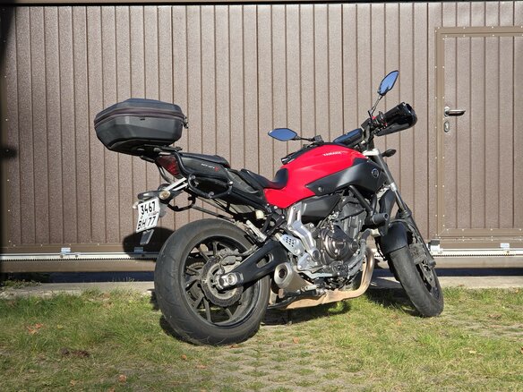 2015 Yamaha MT-07 (FZ-07), красный, 699000 рублей - вид 13