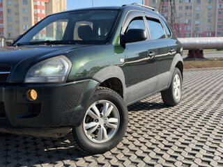 2008 Hyundai Tucson I, зелёный, 545000 рублей, вид 3