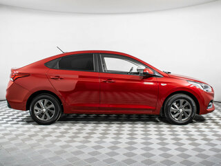2020 Hyundai Solaris II, красный, 1217000 рублей, вид 4