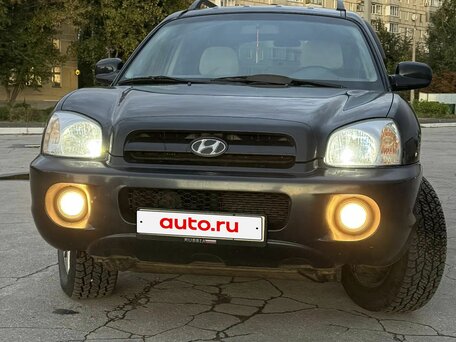 2008 Hyundai Santa Fe Classic Classic, чёрный, 790000 рублей, вид 2
