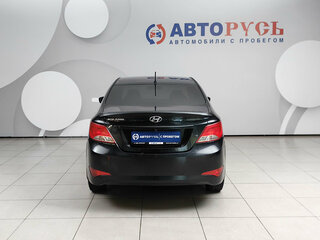 2016 Hyundai Solaris I Рестайлинг, чёрный, 795000 рублей, вид 4