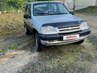 2004 Chevrolet Niva I, серебристый, 120000 рублей, вид 2