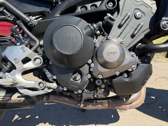 2017 Yamaha MT-09 (FZ-09), синий, 780000 рублей - вид 19