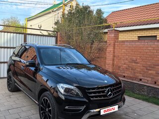 2013 Mercedes-Benz M-Класс 350 III (W166), чёрный, 2400000 рублей, вид 1
