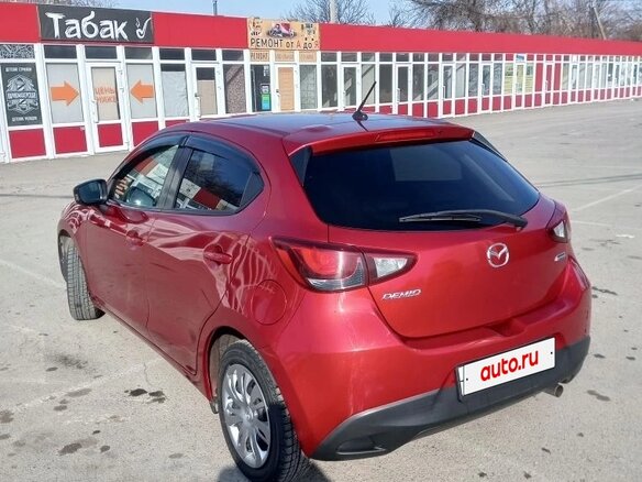 2016 Mazda Demio IV (DJ), красный, 1200000 рублей - вид 4