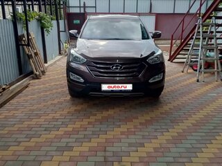 2013 Hyundai Santa Fe III, коричневый, 1750000 рублей, вид 3