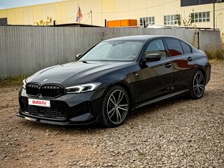 2022 BMW 3 серии 320d xDrive VII (G2x) Рестайлинг, чёрный, 4990000 рублей, вид 2