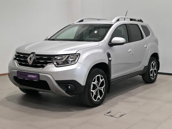 2021 Renault Duster II, серебристый