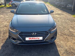 2018 Hyundai Solaris II, серый, 1400000 рублей, вид 2