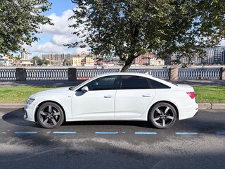 2018 Audi A6 55 TFSI V (C8), белый, 3690000 рублей, вид 5