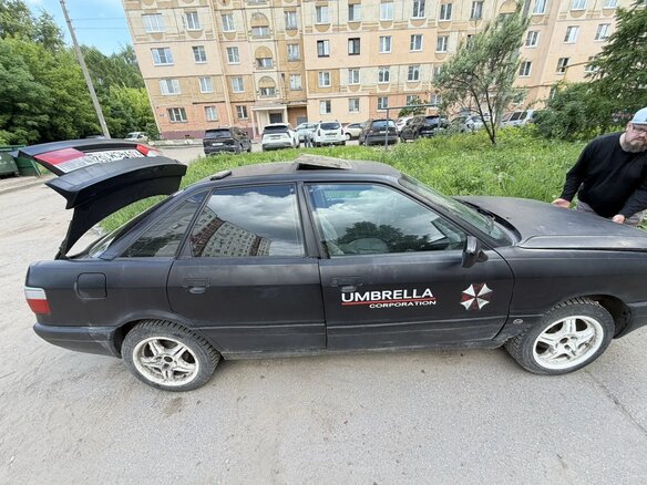 1987 Audi 80 IV (B3), бежевый, 100000 рублей - вид 7