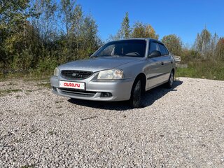 2006 Hyundai Accent ТагАЗ II, серебристый, 430000 рублей, вид 1