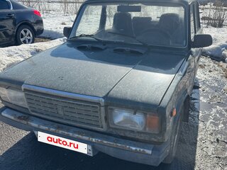 2007 Lada (ВАЗ) 2107, зелёный, 80000 рублей, вид 2