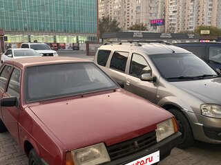1996 Lada (ВАЗ) 21099, красный, 130000 рублей, вид 2