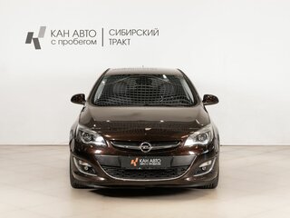 2013 Opel Astra J Рестайлинг, коричневый, 578658 рублей, вид 2