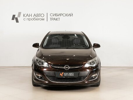 2013 Opel Astra J Рестайлинг, коричневый, 590000 рублей, вид 2
