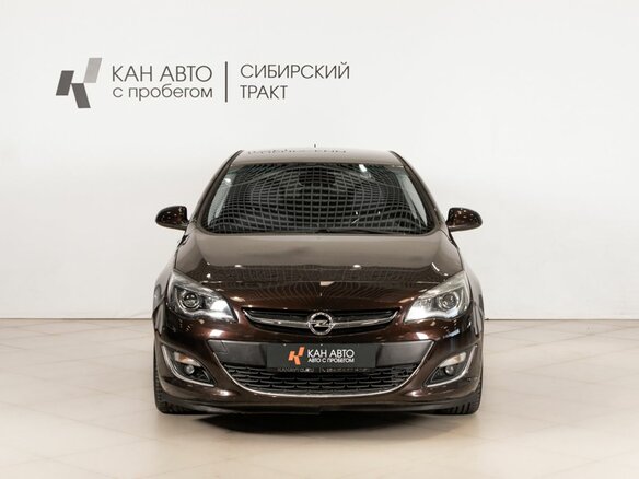 2013 Opel Astra J Рестайлинг, коричневый, 590000 рублей - вид 1