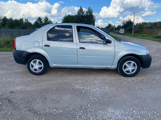2009 Renault Logan I, серебристый, 143000 рублей, вид 4