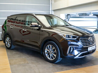 2017 Hyundai Santa Fe Grand III Рестайлинг, коричневый, 1890000 рублей, вид 3