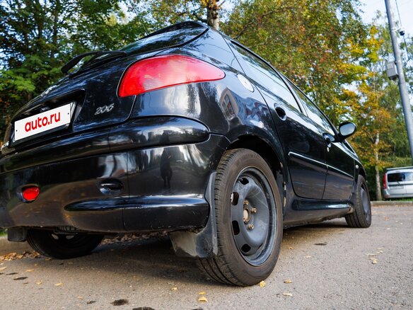 2006 Peugeot 206, чёрный, 365000 рублей - вид 13