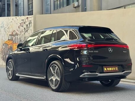 2025 Mercedes-Benz EQS SUV 500, чёрный, 11530000 рублей, вид 3