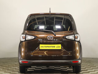 2016 Toyota Sienta II, коричневый, 1379000 рублей, вид 5