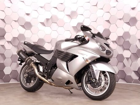 2007 Kawasaki ZZR 1400, серый, 699000 рублей, вид 1