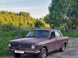 1987 ГАЗ 24 «Волга» 2411 II (2410), пурпурный, 90000 рублей, вид 2