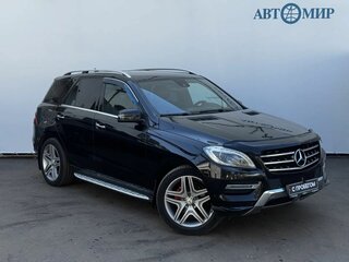 2013 Mercedes-Benz M-Класс 350 CDI III (W166), чёрный, 1907000 рублей, вид 3
