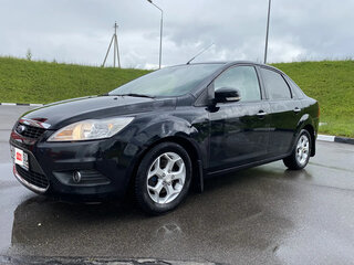 2008 Ford Focus II Рестайлинг, чёрный, 499000 рублей, вид 1