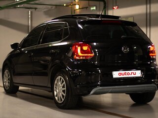 2012 Volkswagen Polo V, чёрный, 880000 рублей, вид 3