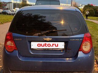 2009 Chevrolet Aveo I Рестайлинг, синий, 348000 рублей, вид 4