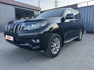 2018 Toyota Land Cruiser Prado 150 Series Рестайлинг 2, чёрный, 3859000 рублей, вид 2