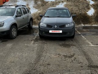 2008 Renault Megane II Рестайлинг, серый, 500000 рублей, вид 1