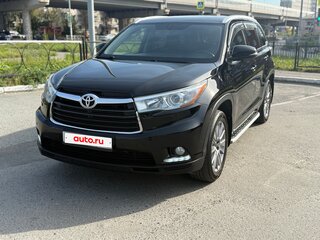 2014 Toyota Highlander III (XU50), чёрный, 2975000 рублей, вид 2