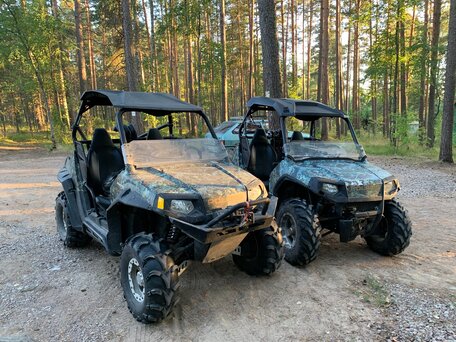 2009 Polaris RZR 800, зелёный, 480000 рублей, вид 5