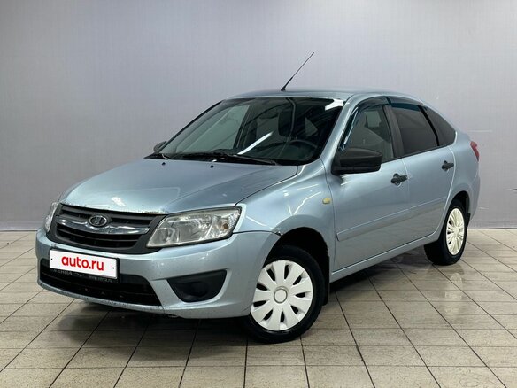 2017 Lada (ВАЗ) Granta I, голубой, 370000 рублей
