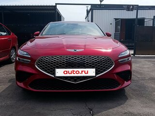 2020 Genesis G70 I Рестайлинг, красный, 3200000 рублей, вид 3