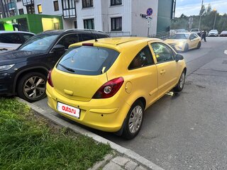 2007 Opel Corsa D, жёлтый, 300000 рублей, вид 5