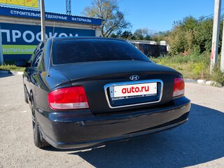 2008 Hyundai Sonata ТагАЗ IV (EF) Рестайлинг, чёрный, 700000 рублей, вид 4